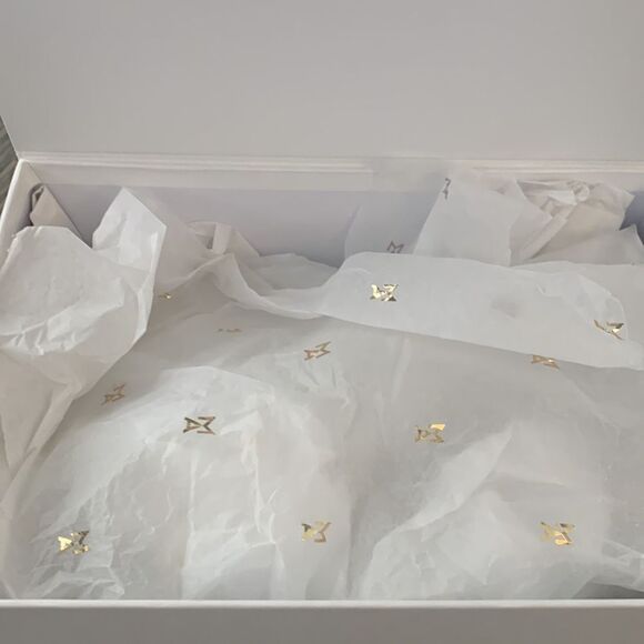 Amina Muaddi Empty Shoe Box for Heels Replacement Storage Gift Box 12”x8”x4” - Picture 6 of 10